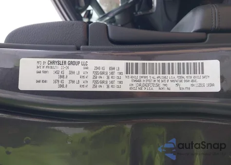 2015 Jeep Grand Cherokee Laredo from USA, damaged, VIN 1C4RJEAG3FC721501